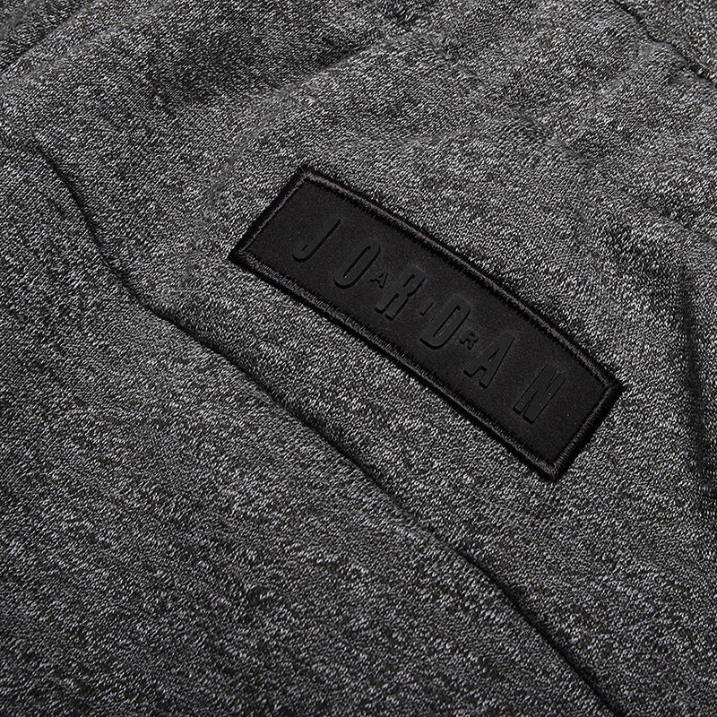 мужские серые брюки Jordan Icon Fleece Pant 809472-355 - цена, описание, фото 5